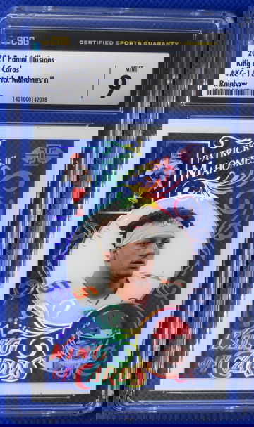 2021 Illusions King Of Cards Rainbow Variation Patrick Mahomes CSG 9 Chiefs