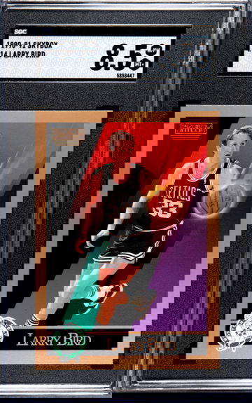 1990-91 Skybox #14 Larry Bird SGC 8.5