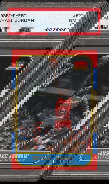 1986 Michael Jordan Fleer Rookie Card