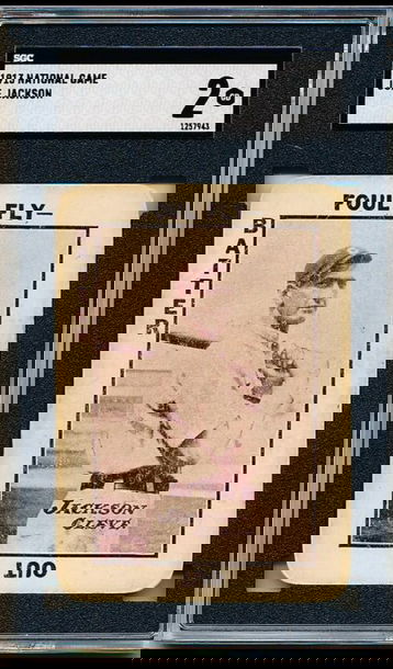 1913 National Game Joe Jackson SGC 2