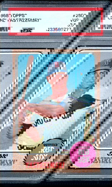 1968 Topps Carl Yastrzemski #250 PSA 3.5