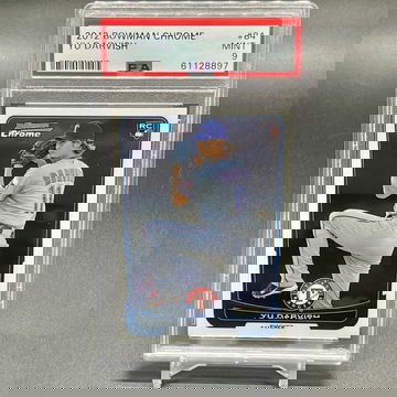 2012 Bowman Chrome Yu Darvish #84 ROOKIE RC PSA 9