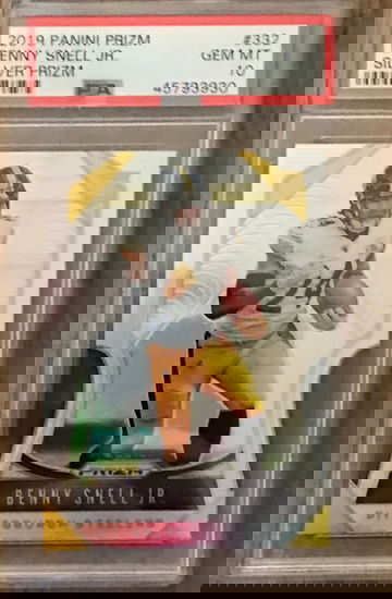 Benny Snell Prizm Silver PSA 10