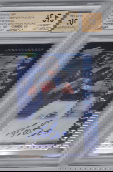 2018 Panini Honors Score select tributes Drew brees auto /25! BGS 9.5/10