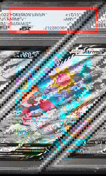 2022 Pokemon #TG13 Starmie V Astral Radiance PSA 9