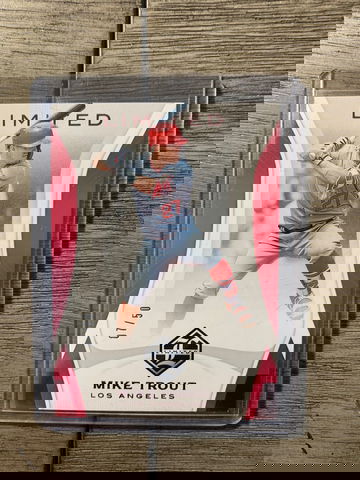 2019 Panini Chronicles Limited Mike Trout (7/50)