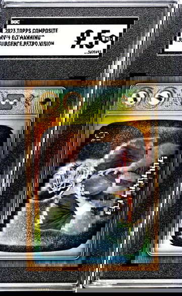 2023 Topps Composite #RRV-9 Eli Manning Resurgence Retro Vision SGC 9.5