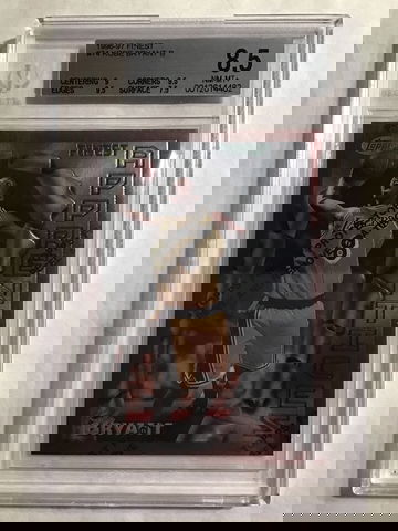 1996-97 Kobe Bryant Finest RC BGS 8.5 High Sub grades