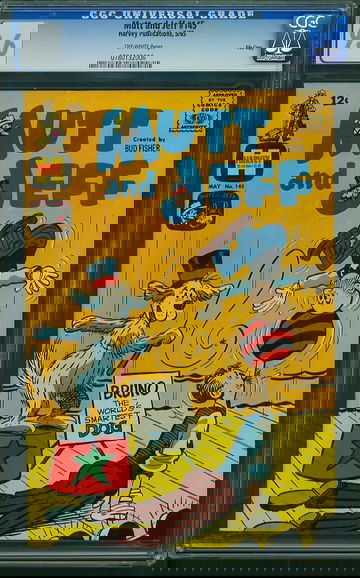 MUTT AND JEFF #145, CGC 9.6 NM+ --- HIGHEST GRADED