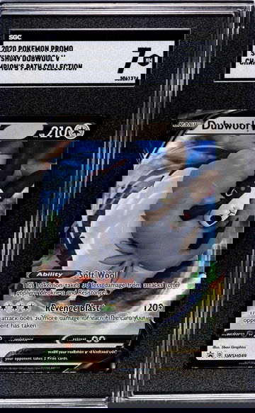 2020 Pokemon #SWSH049 Dubwool V Champion's Path Collection SGC 7