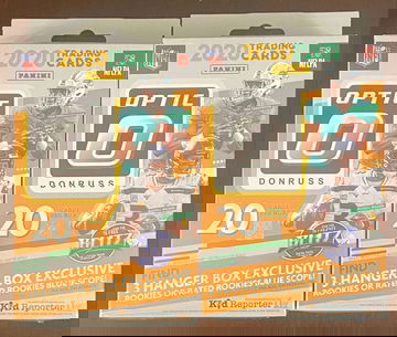 2020 Optic Football Hanger 2 Box Lot (Blue Scope)