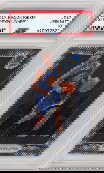 Stephen Curry 2012 Prizm PSA 10 Steph
