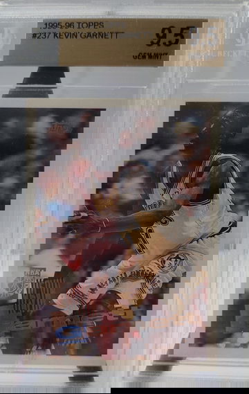 1995-96 topps kevin garnett #237 