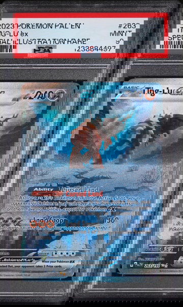 2023 Pokemon Scarlet and Violet Paldea Evolved Special Illustration Rare Ting-Lu Ex #263 PSA 9