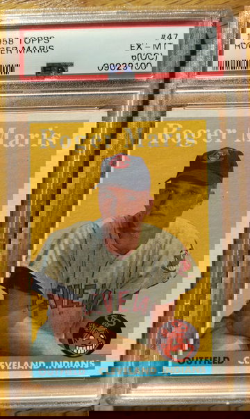 1958 Topps Roger Maris PSA 6 (OC)