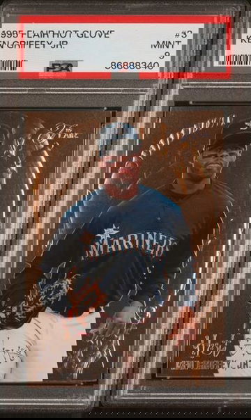 1995 Flair Hot Glove Insert #3 Ken Griffey Jr. PSA 9 Mint