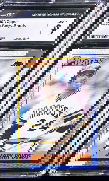 1990 TOPPS BARRY BONDS #220 CGC 9