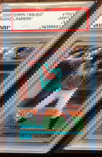 Miguel Cabrera 2000 Topps Traded