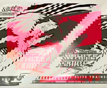Pokemon Scarlet & Violet White Flare Elite Trainer Box ETB