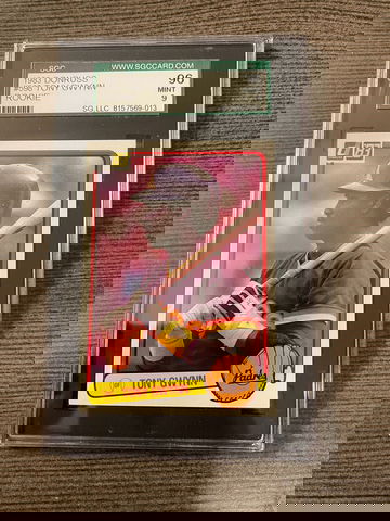 1983 Donruss Tony Gwynn Rookie SGC 9