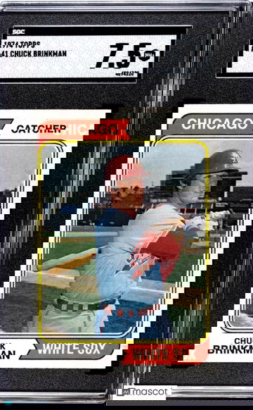 1974 Topps Chuck Brinkman #641 SGC 7.5