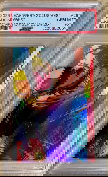 2024 LEAF WEB EXCLUSIVES PAUL SKENES ANIME NATION RED 9/25