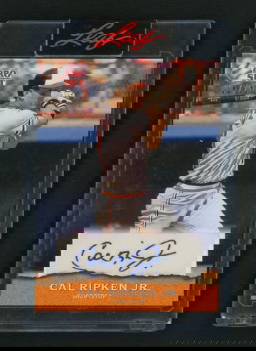 2022 Leaf Pro Set Sports Cal Ripken Jr. #PSA-CRJ Auto /15