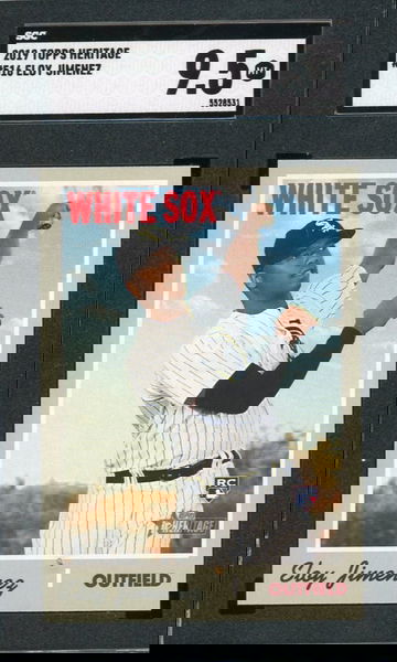 Eloy Jimenez 2019 Topps Heritage Rookie 