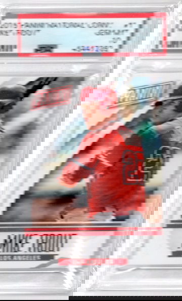 2015 PANINI NATIONAL CONVENTION #1 MIKE TROUT LOW POP PSA 10 GEM MINT