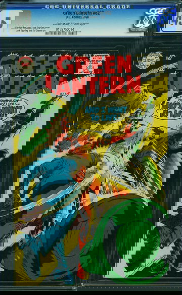 GREEN LANTERN #62, CGC 4.5 VG+