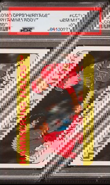 2018 Topps Heritage CC1 Shohei Ohtani Hammering Halos