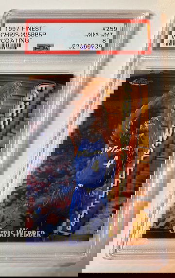 1997 Finest #259 Chris Webber