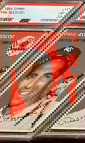 1954 Topps baseball Phil Rizzuto PSA 3.5