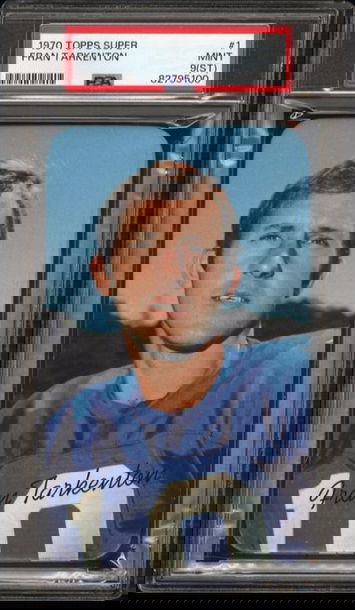 1970 Topps Super Fran Tarkenton #1 PSA 9(ST) [FT-3A.8]