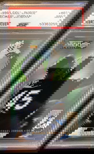 1994 Collectors Choice #661 Michael Jordan PSA 9 MINT