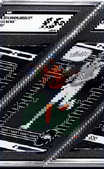 2024 Panini Absolute #112 Bo Nix Retail SGC 9.5