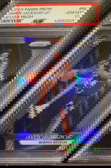 Jaren Jackson Jr. 2018 Silver Prizm RC PSA 10
