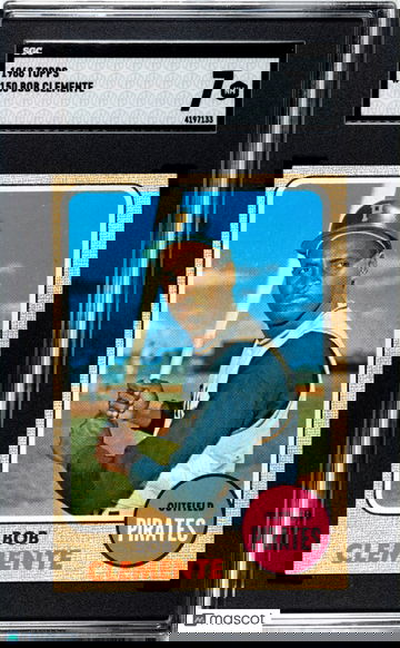 1968 Topps Bob Clemente #150 SGC 7