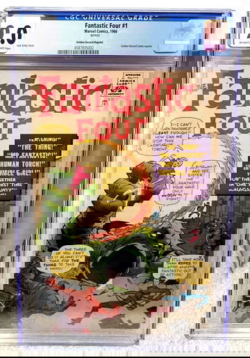 Fantastic Four #1 GRR (1966) CGC 9.0 - Golden Records Reprint Marvel Comics Key