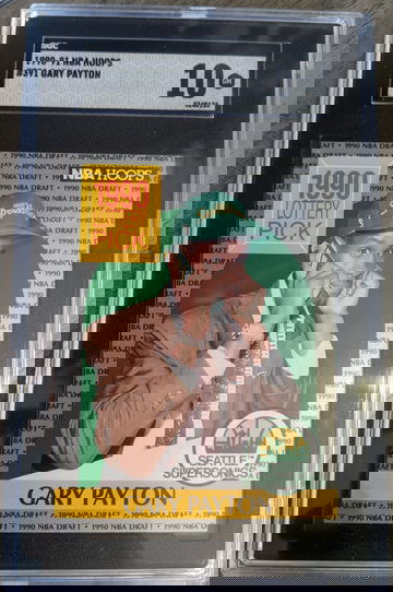 1990 NBA Hoops 391 Gary Payton SGC 10