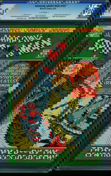 AMAZING SPIDER-MAN #107, CGC 9.0 VFNM