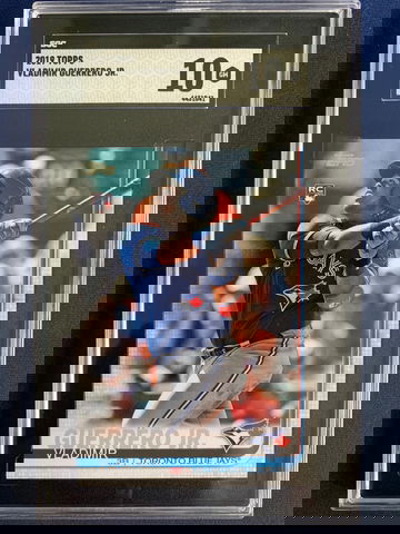 2019 Topps Vladimir Guerrero NNO Missing Card Number SGC 10