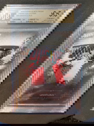 2016 Panini Black Friday Santa Claus BGS 9.5