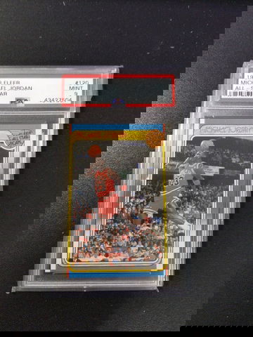 1988 Fleer  #120 All-Star Michael Jordan PSA 9