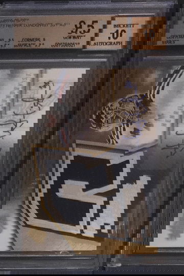 2005-06 Henrik Lundqvist SPX RPA Autograph /1499