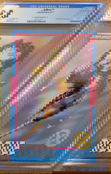 X-Men 2 Variant Rogue Trading Card Cover CGC 9.8