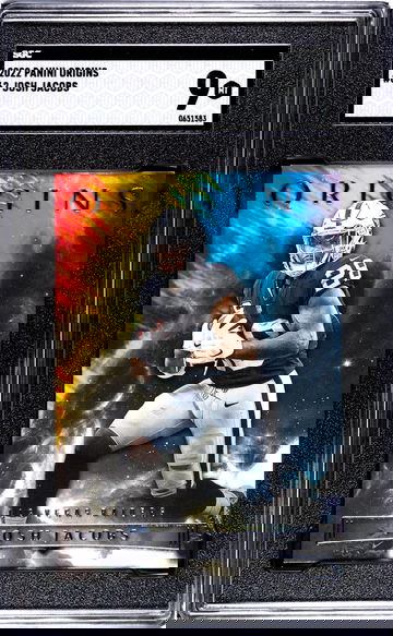 2022 Panini Origins Josh Jacobs #62 SGC 9