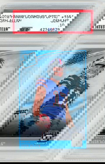 2018 Panini Optic Josh Allen Rookie PSA 10