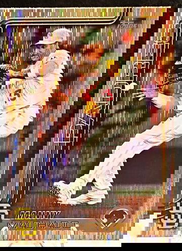 2025 Topps Series 1 - MANNY MACHADO - Tinsel (Meijer excl.) parallel, PADRES