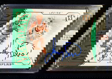 2021-22 Panini National Treasures Larry Bird On-Card Auto